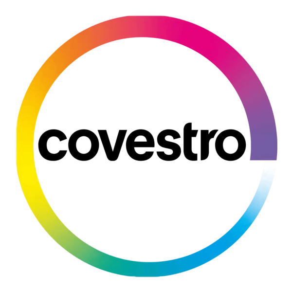 Logo de Covestro, proveedor de resinas para pinturas industriales
