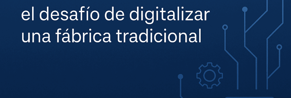 Gráfico digital con el título "Industria 4.0 en la pintura industrial: el desafío de digitalizar una fábrica tradicional", sobre fondo azul con iconos tecnológicos y el logotipo de Dekoin 98.