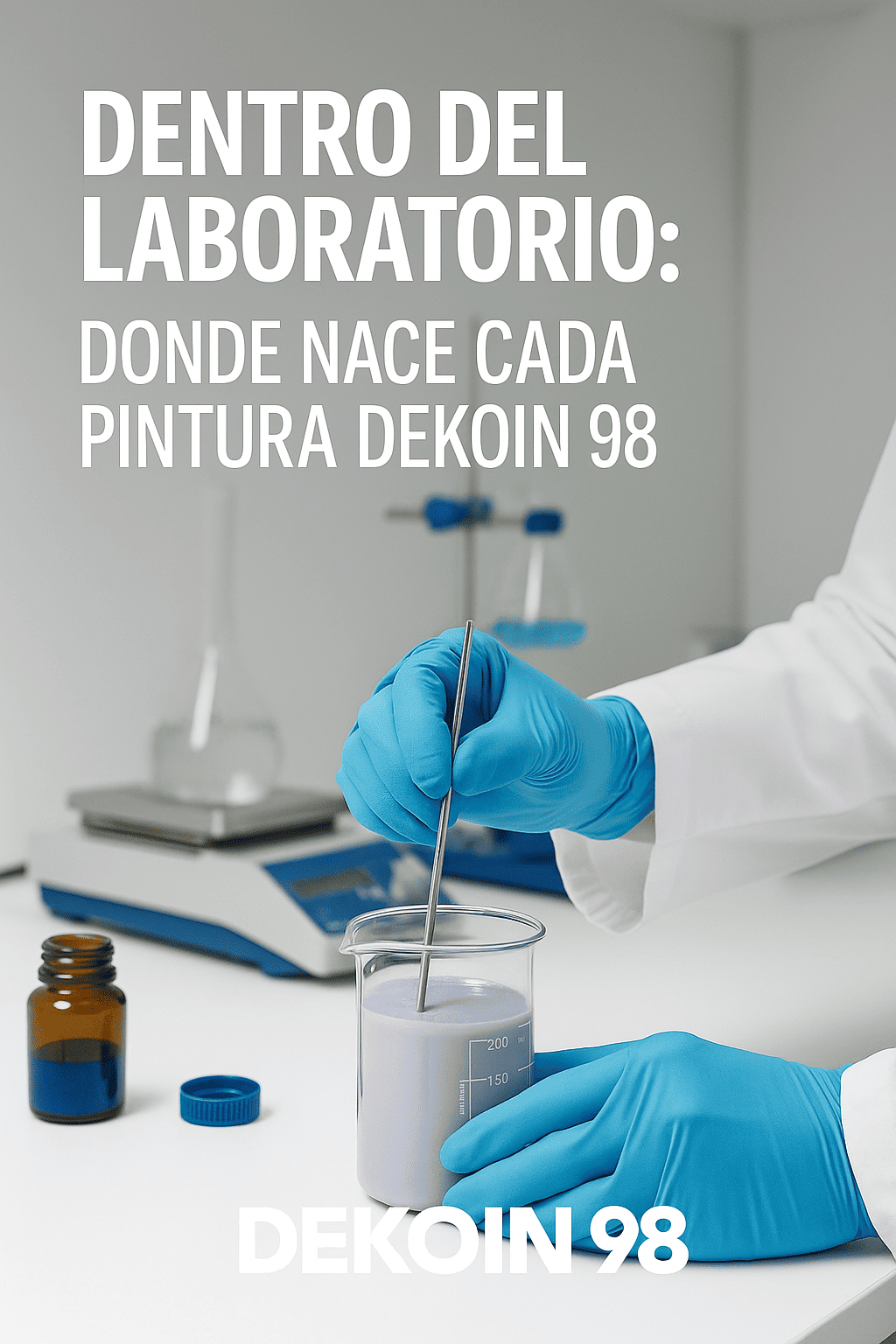 Dentro del laboratorio: donde nace cada pintura Dekoin 98