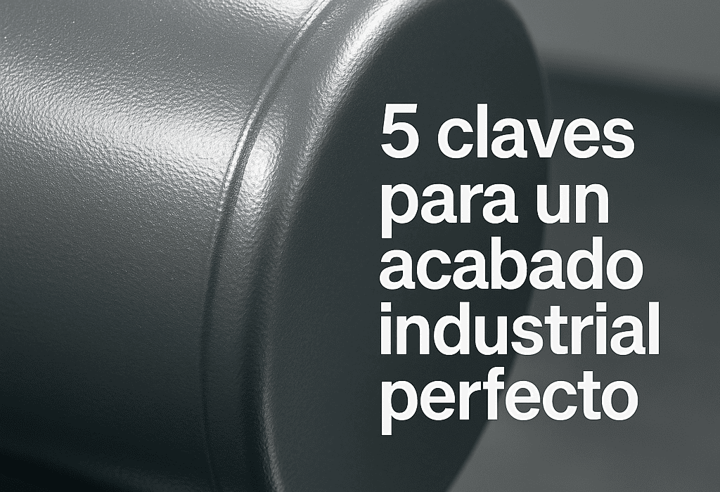 Superficie metálica recién pintada con recubrimiento anticorrosivo, acabado industrial perfecto y brillante.