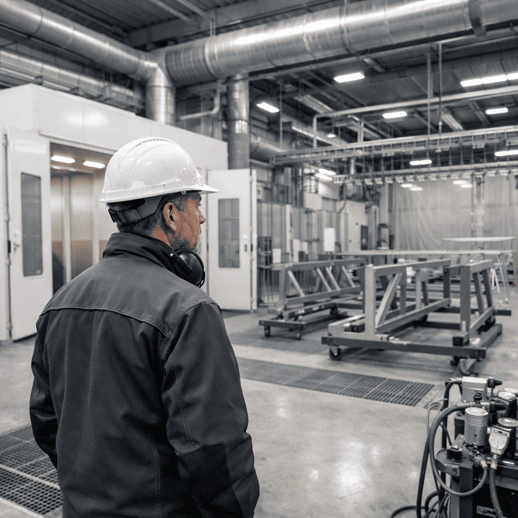 Si tuviéramos que pintar nuestra propia fábrica, esto es lo que haríamos