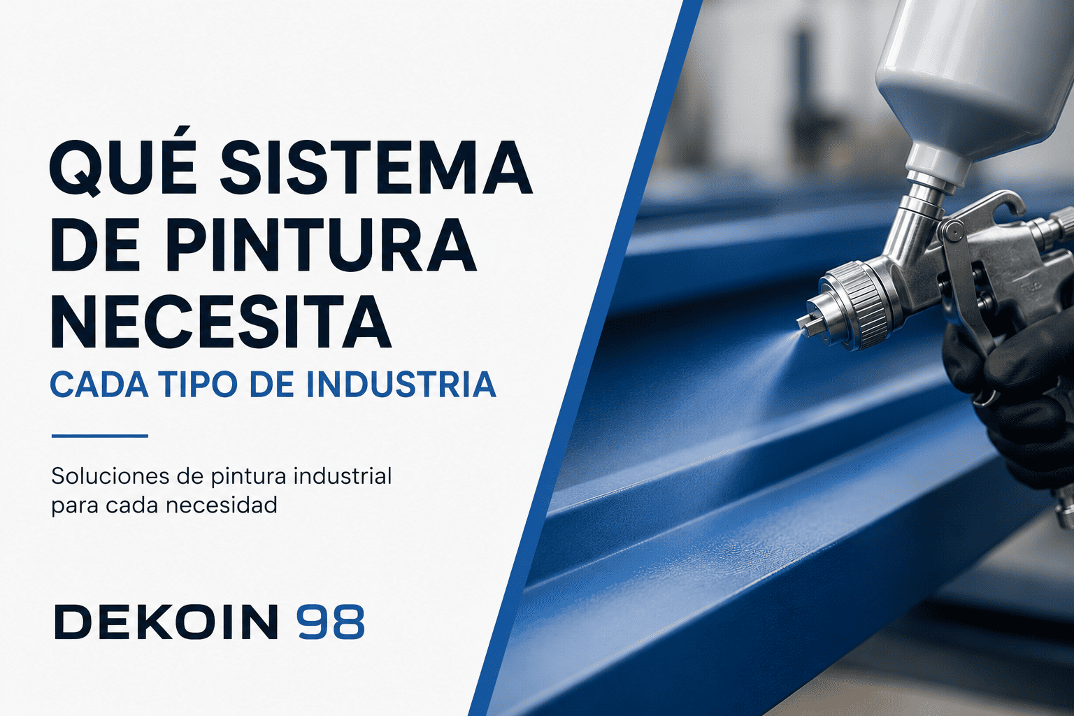 Tipos de sistema de pinturas y cómo elegir el más adecuado según el entorno de aplicación