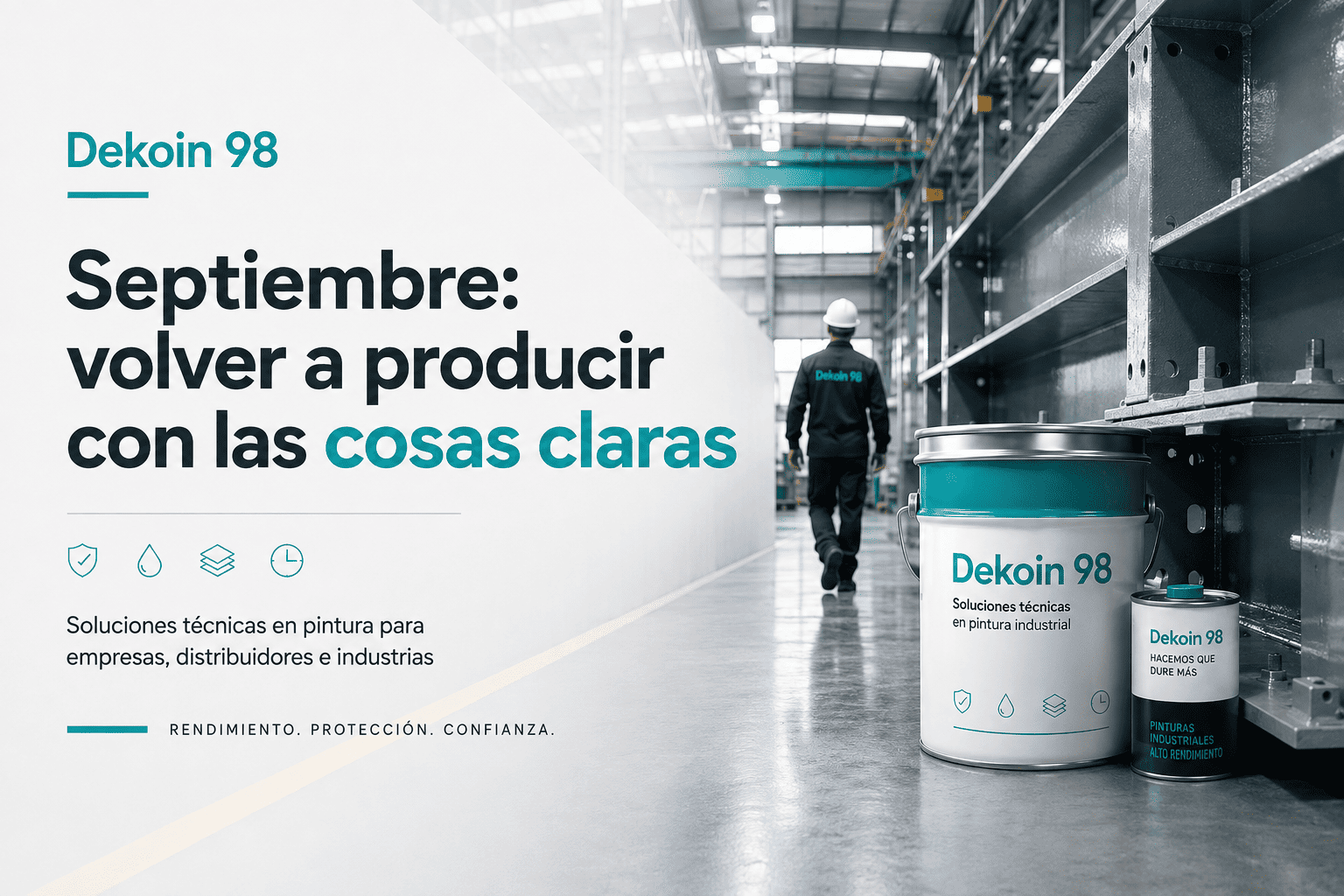 Septiembre: volver a producir con las cosas claras y soluciones técnicas más eficientes
